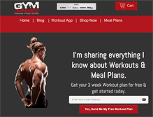 Tablet Screenshot of gymjunkies.com